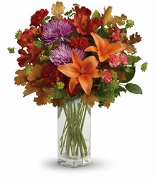 Teleflora's Fall Brights Bouquet from Gilmore's Flower Shop in East Providence, RI